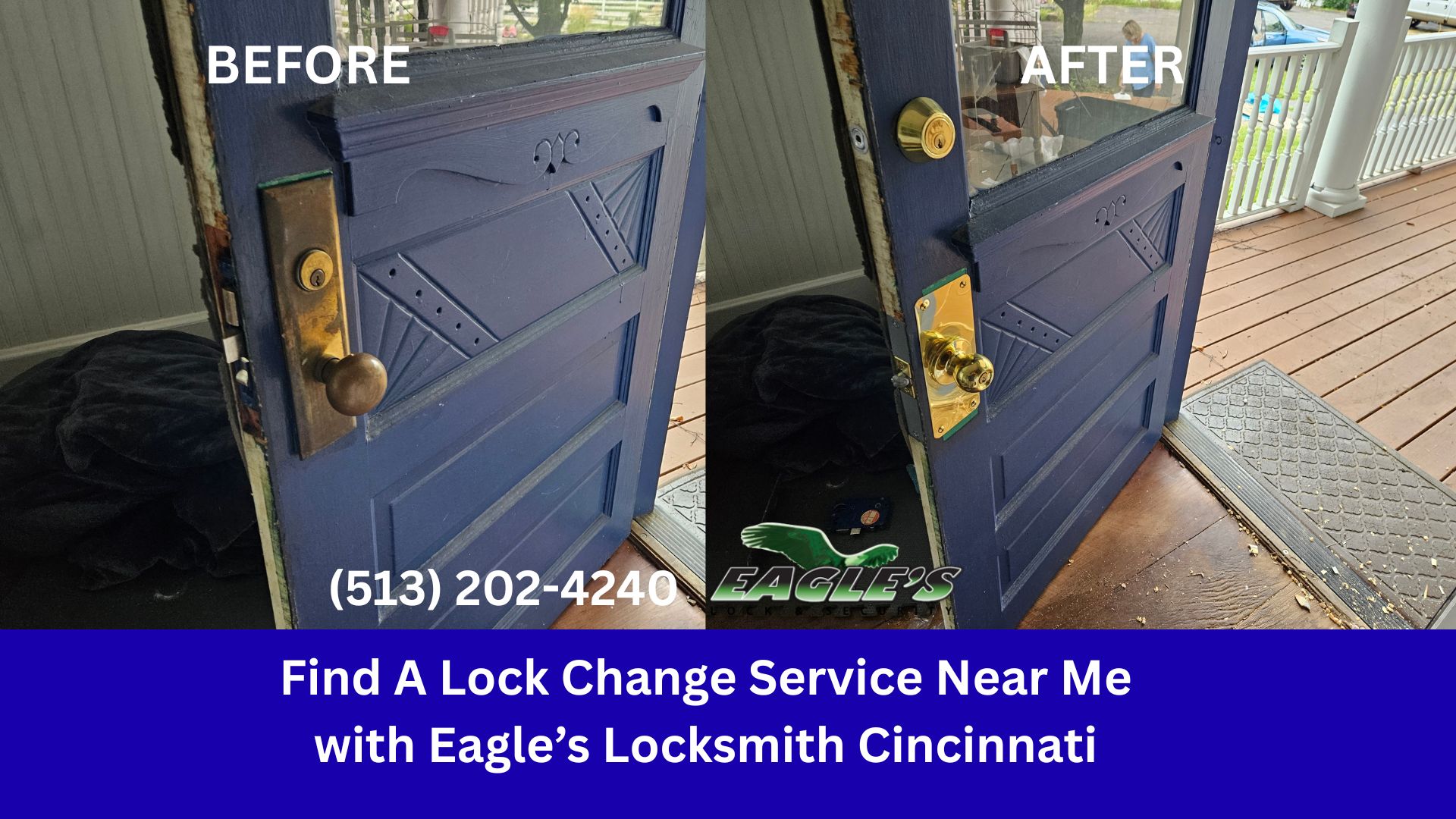 Find A Lock Change Service Near Me – Eagle’s Locksmith Cincinnati