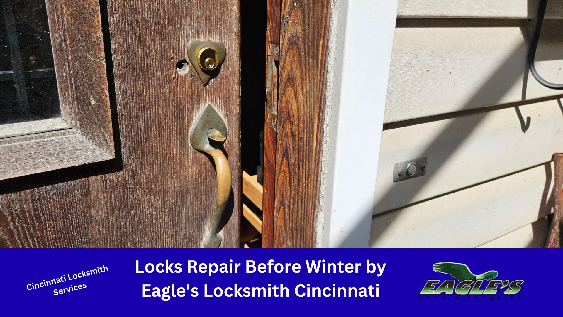 Locks Repair Before Winter by Eagle's Locksmith Cincinnati