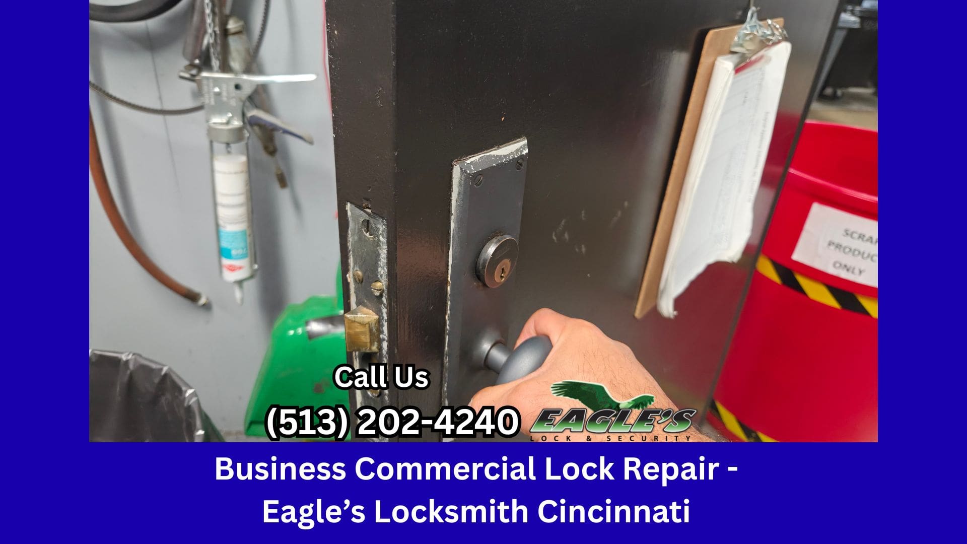 Commercial lock repair Cincinnati OH — Eagle's Locksmith