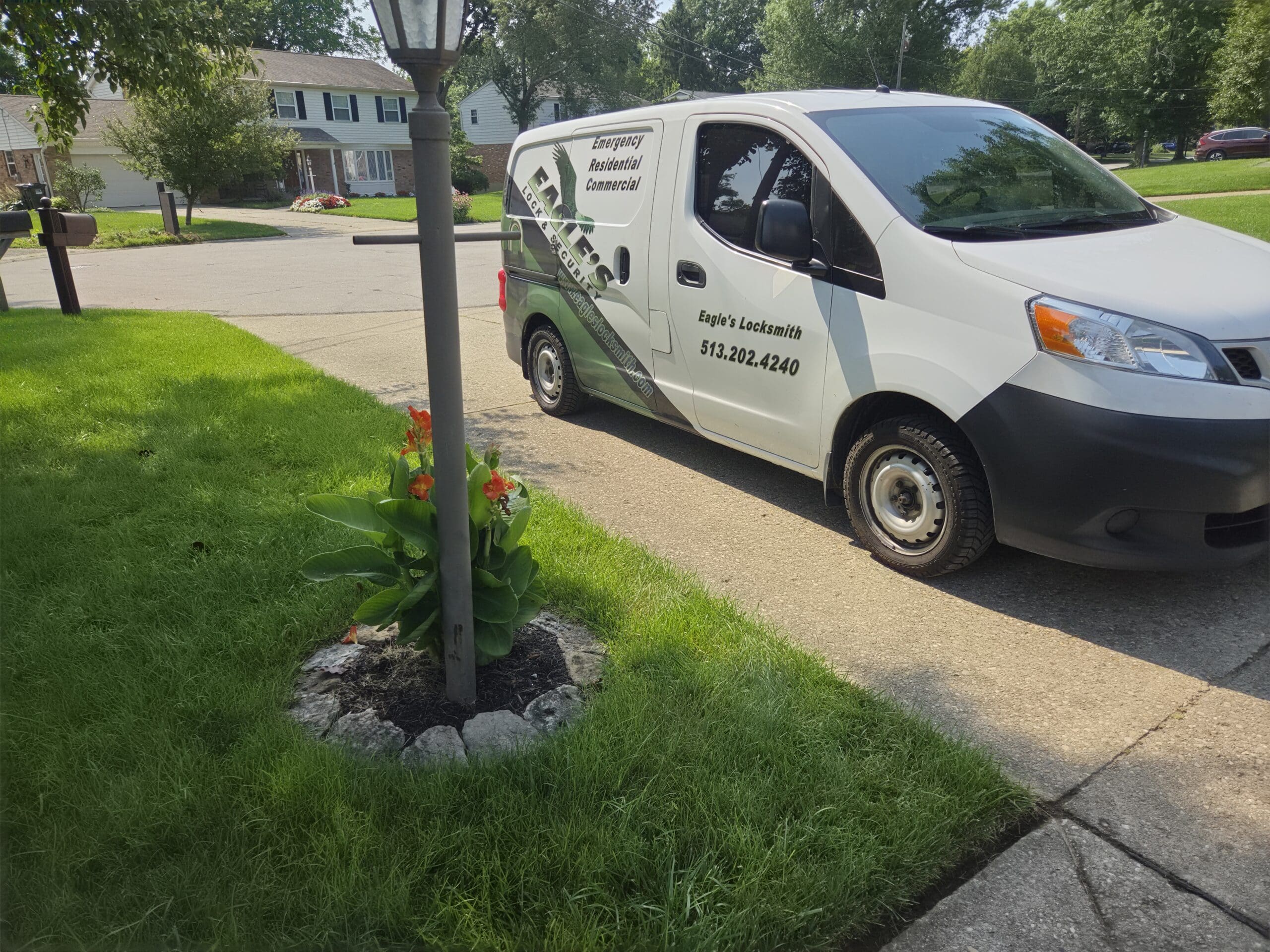 Eagle's Locksmith mobile locksmith truck serving Florence, KY and Boone County