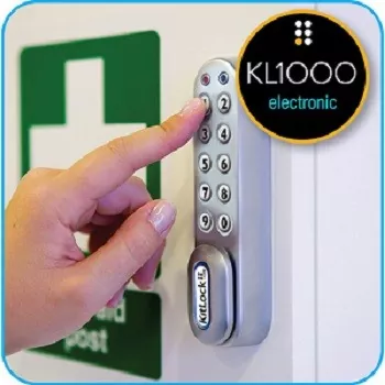 Electronic keypad locks for business installed by Eagleslocksmith.com