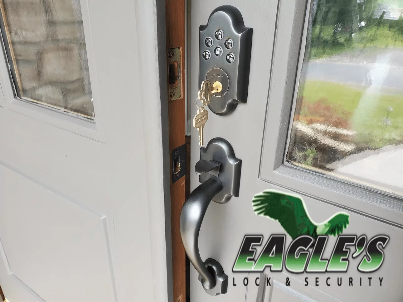 Baldwin Residential Keypad Lock Installation