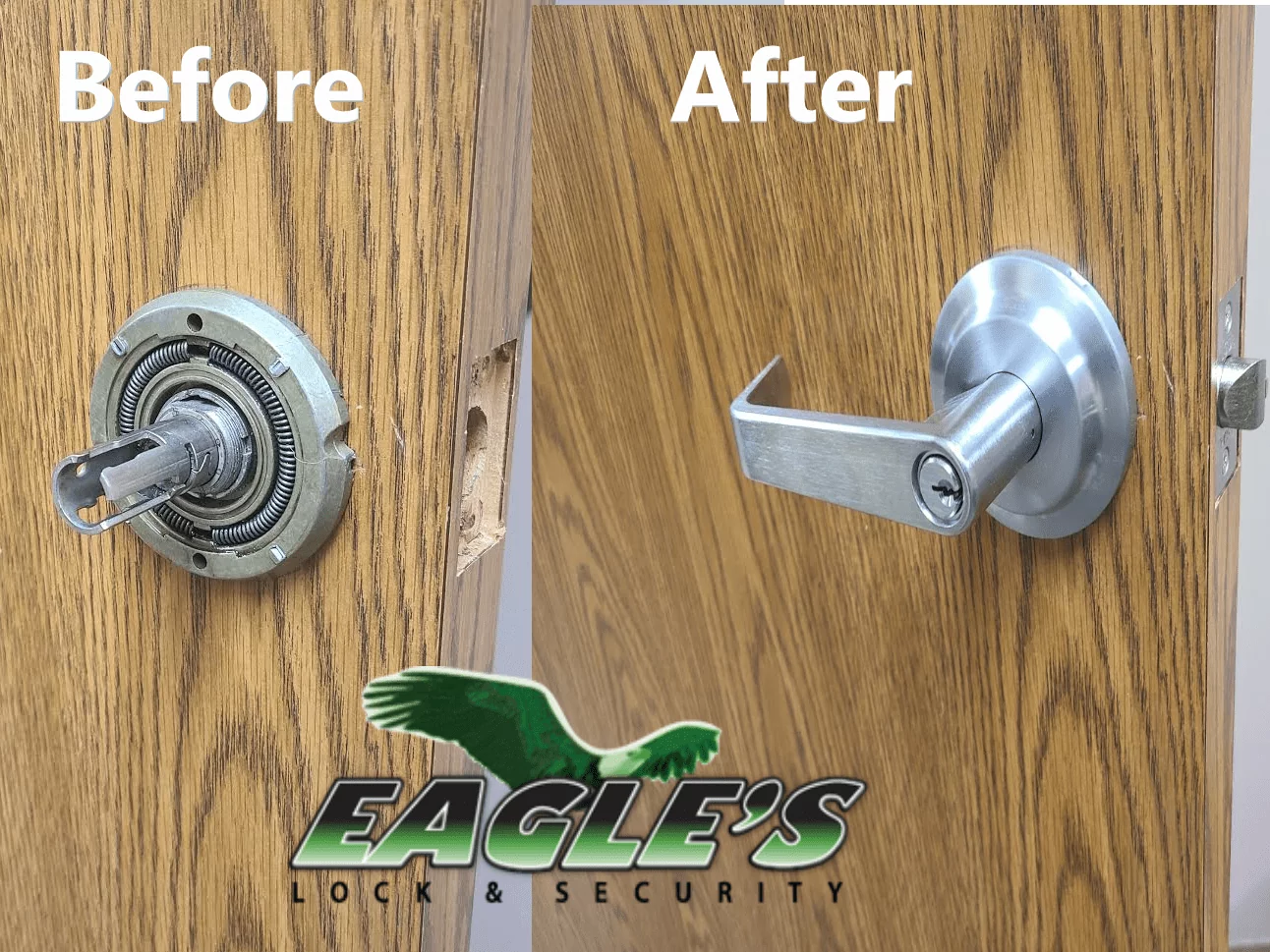 Locksmith For Business - Commercial Office Lever Lock Installation