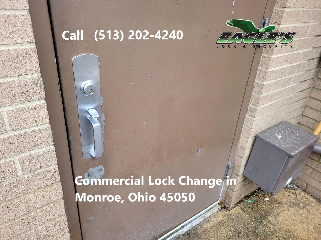 Commercial Lock Change in Monroe Ohio 45050