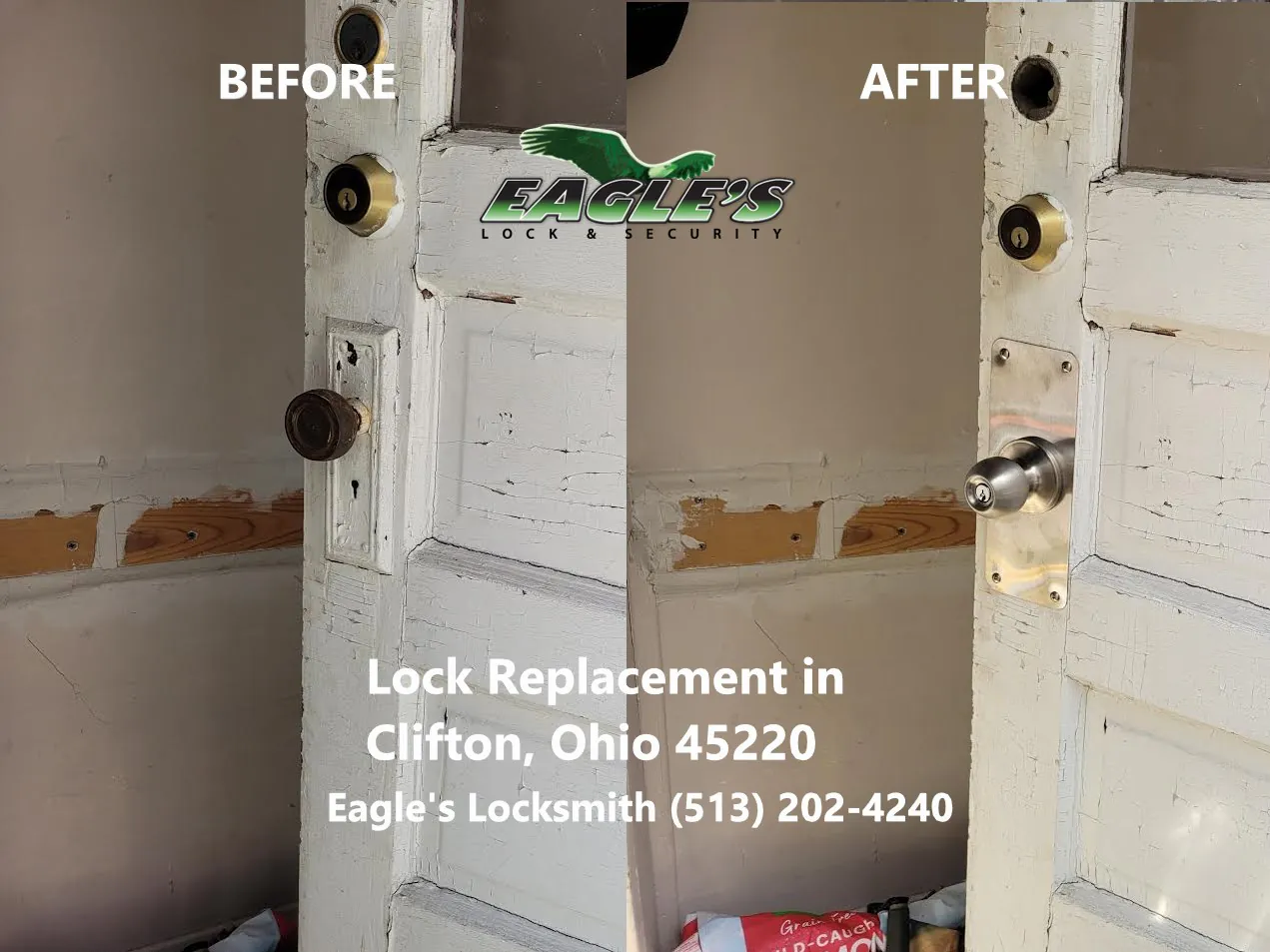 Lock Replacement in Clifton, Ohio 45220