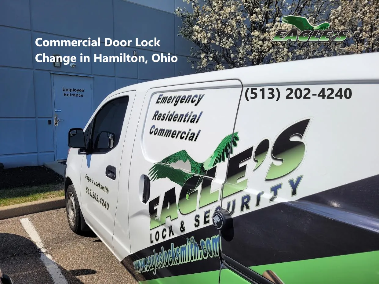 Commercial Door Lock Change in Hamilton, Ohio